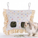 Load image into Gallery viewer, Premium Waterproof Hanging Rabbit Hay Feeder Bag with Magnetic Closure – Dual-Hole Design