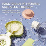Load image into Gallery viewer, Infographic highlighting that the rabbit waterer is made from safe, food-grade, eco-friendly PP material.